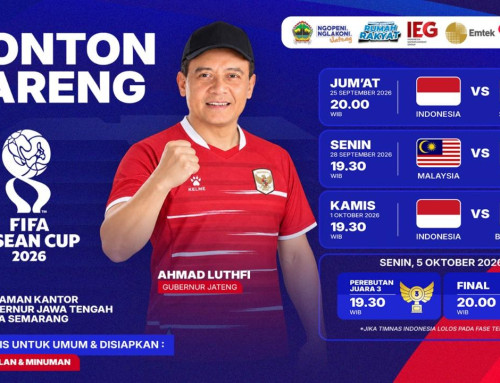 Terbuka untuk Umum, Pemprov Jateng Gelar Nobar FIFA ASEAN Cup 2026