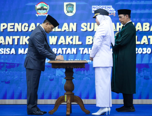 Lantik Wakil Bupati Klaten, Ahmad Luthfi Tekankan Pengentasan Kemiskinan dan Soliditas Kepemimpinan